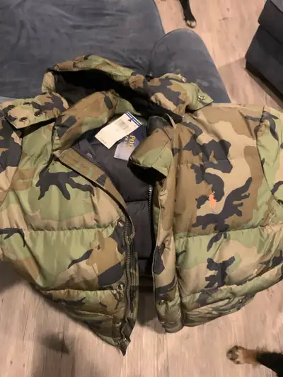 polo camo coat, View more