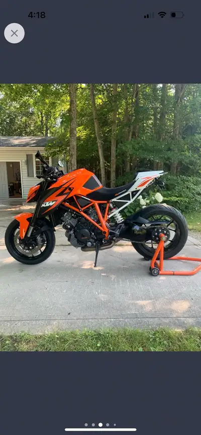2016 KTM superduke 1290 14600km Clean bike ready to ride