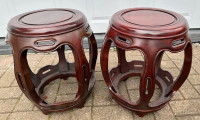 Chinese Rosewood Stools