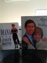 2 Hard Cover Books of Lady Diana