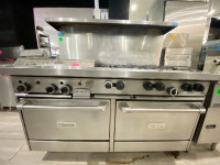Used Garland therm control 6-burner stainless stl range at Jacob