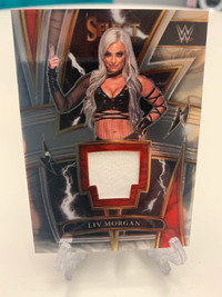 2022 WWE Panini Select Liv Morgan Sparks Memorabilia Patch