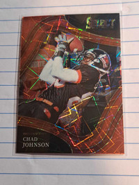NFL Card- Chad Johnson #164 Red Lazer Prizm