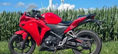 2013 honda cbr250r ready for the rest of the season new rear tire,lamtto display with apple car play...
