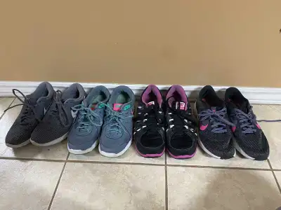 size 9 women Nike running shoes, View more