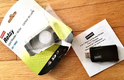 Staples Relay 6-in-1 Memory Card Reader, View more