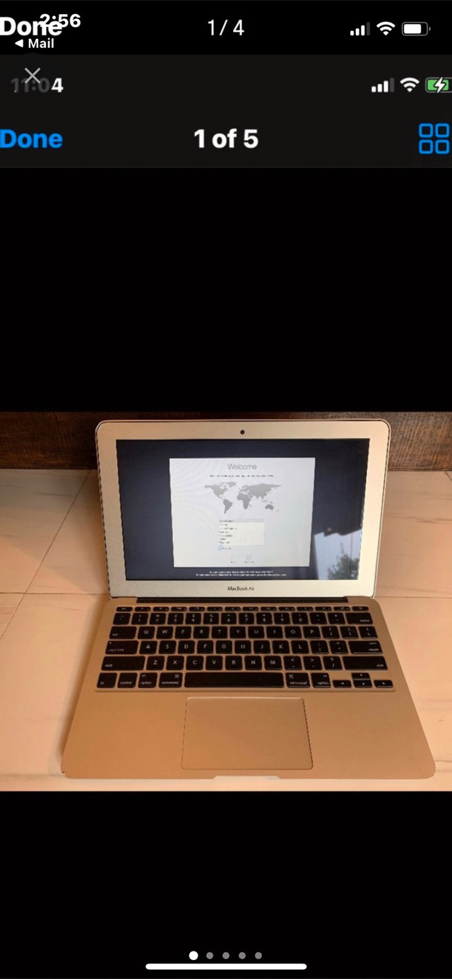 MacBook Air and case  in Laptops in Barrie