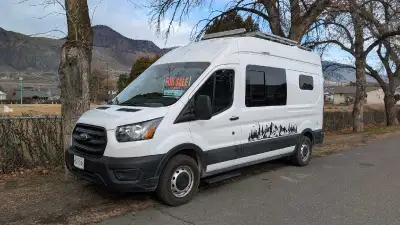 What we have - The Van 2020 Ford Transit 250 148" WB, High Roof; Oxford White 3.5L engine, gasoline,...