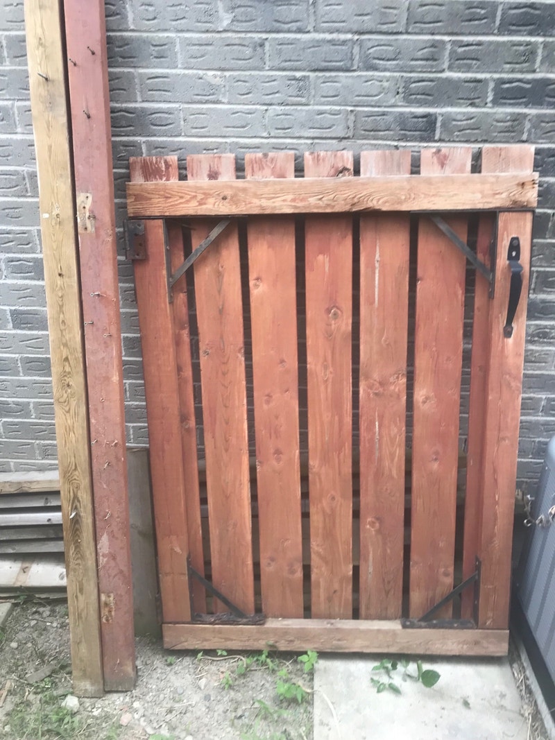 wood yard gate Free Stuff Oshawa / Durham Region Kijiji