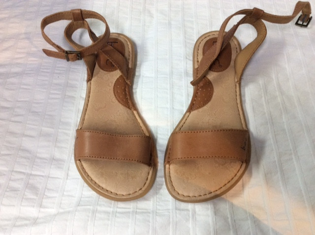 sandales cuir cognac femme dans Femmes - Chaussures  à Longueuil/Rive Sud