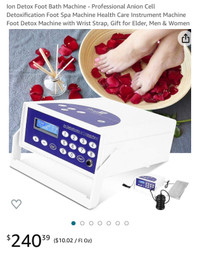 Ion Detox Foot Bath Machine - Professional Anion CellDetoxificat