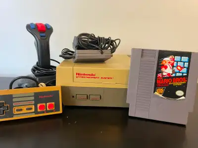 Nintendo NES collection bundle controllers MARIO BROS, View more