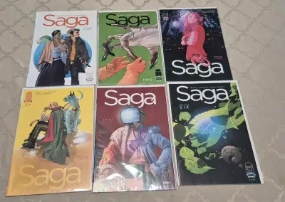 Saga - Brian K Vaughan and Fiona Staples, View more