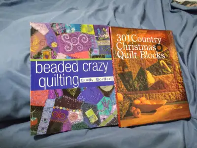 2  QUILTING BOOKS, View more