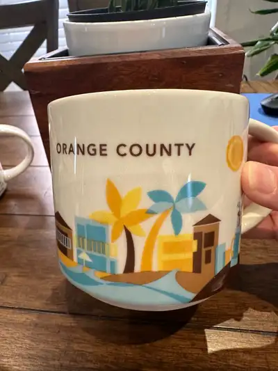 Starbucks You are here collection mug - Orange County, View more