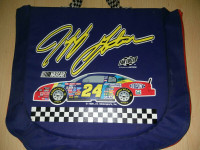 NASCAR Vintage Jeff Gordon 24 Stadium Seat Cushion Tote Bag