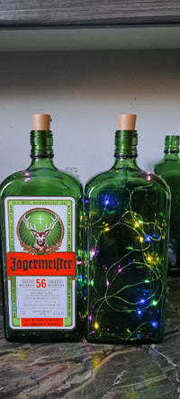 Light up liquor bottles