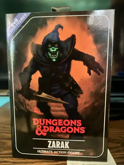 NECA Dungeons & Dragons Zarak, View more