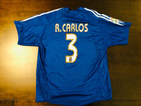 2004-2005 Real Madrid Third Jersey - Roberto Carlos #3 - Medium