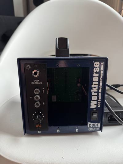 BAE 312A Preamp & Radial 500 Series Lunchbox Workhorse, View more