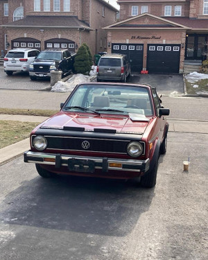 1985 Volkswagen Cabrio