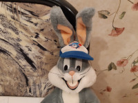 Vintage 1992 Toronto Blue Jays Bugs Bunny Plush 16"