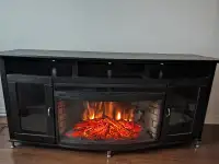 Fireplace TV Stand - $75