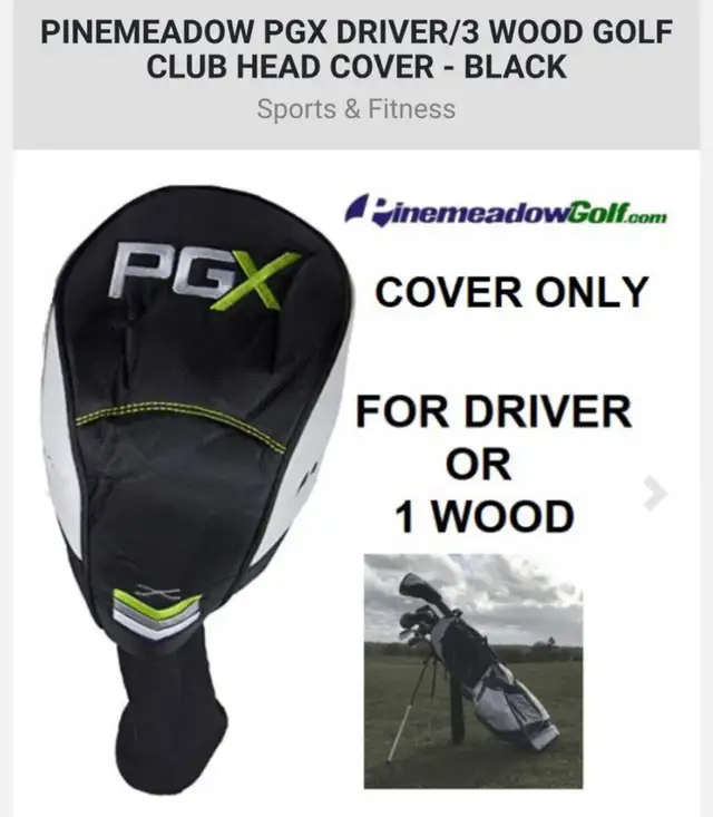 PGX Driver Golf Club Head Cover in Golf in Mississauga / Peel Region - Image 3