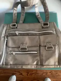 New handbag bronze colour