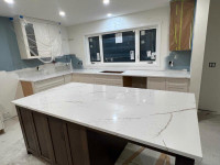 Granite and quartz countertop 