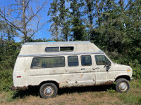 1980 ford van raise fibreglass roof From a long wheelbase van