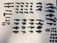 Custom LEGO weapons