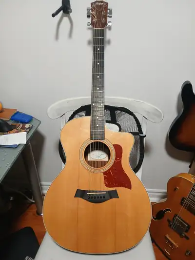 Taylor 214ce Acoustic Electric Guitar With case, View more