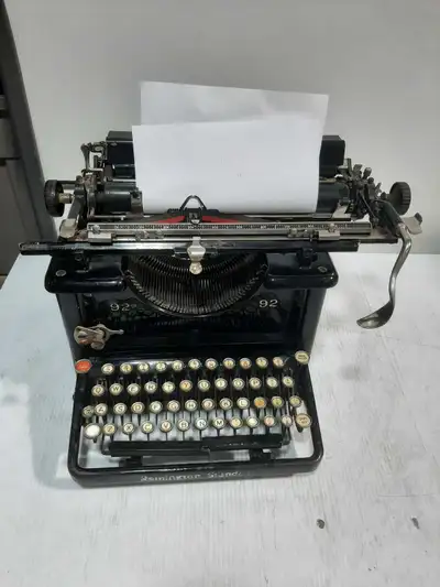 Remington Standard Typewriter, View more