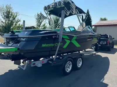 Selling my used 2013 Mastercraft X-Star, a high-performance wakeboard boat that's ready to hit the w...