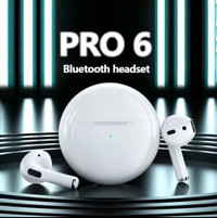 Brand new PRO 6 Bluetooth Earphones $15