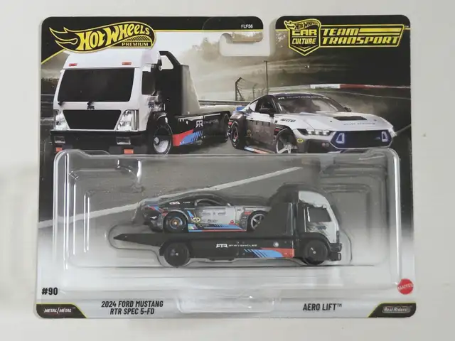 FSOT 2024 Ford Mustang RTR Spec 5-FD Hot Wheels Team Transport