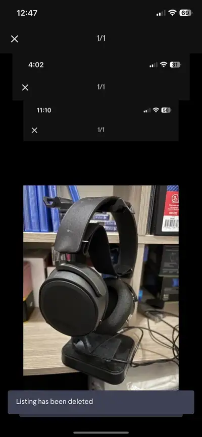 Selling a used SteelSeries Arctis 7 gaming headset, known for its exceptional comfort and sound qual...