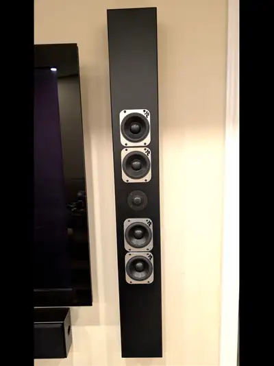 Totem Acoustic Tribe V On-Wall Speakers - Made in Canada , View more