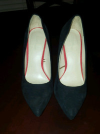 Zara black high heels - size 6 