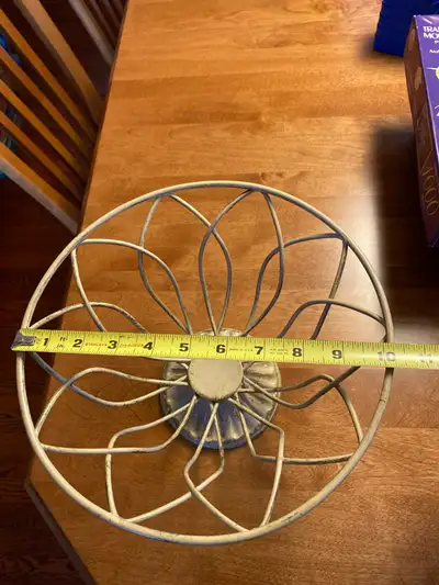 Metal designer fruit decor basket, View more