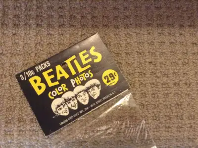 Beatles Colour cards Rack Pack Header card, View more