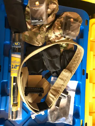 Paintball gear lot new, View more