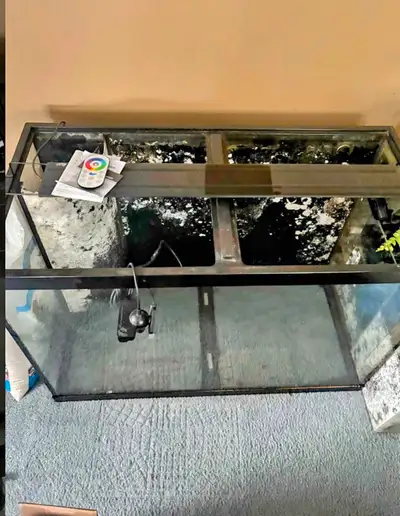 75 Gallon Salt Water Fish Tank with Accessories, View more