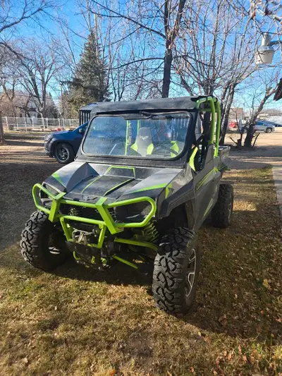 I'm selling my Textron Havoc 1000, new belts and oil change at dealer Low miles glass windshield, Bl...