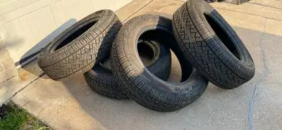 4 barely used (7,300 km) tires - upgrading to off-road tires