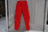 4 Pantalons ski North Face bleu\orange\noir-goretex\beige