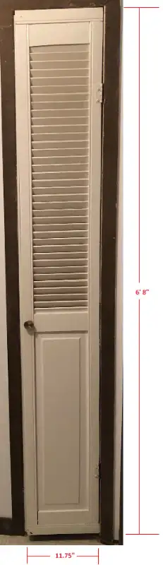 5 closet doors, View more