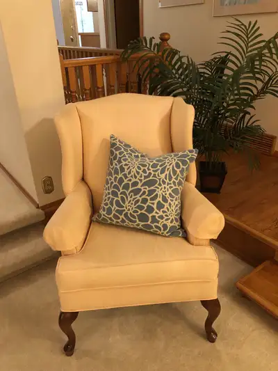 Wing Back Accent Chair, View more
