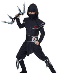 Costume d'halloween Ninja noir
